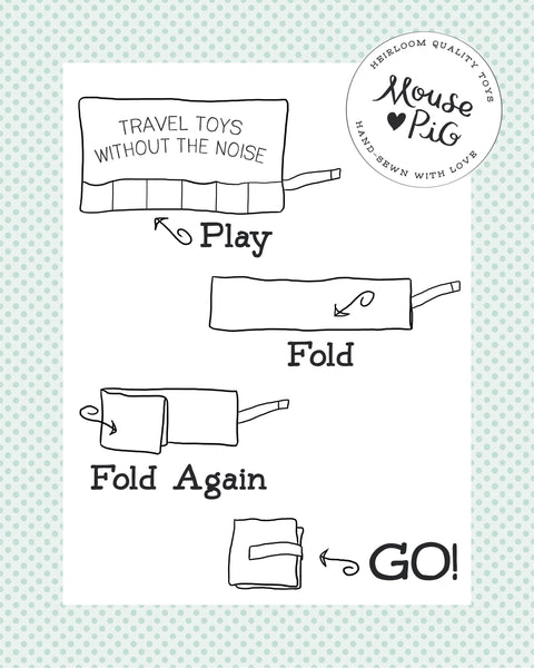 Pretend Play Sets - Travel Toys - Mouse Loves Pig