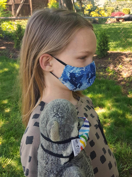 Kid + Toy Face Mask Set