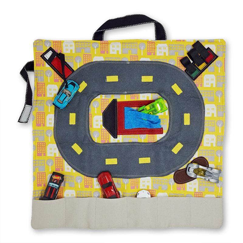 child's car play mat
